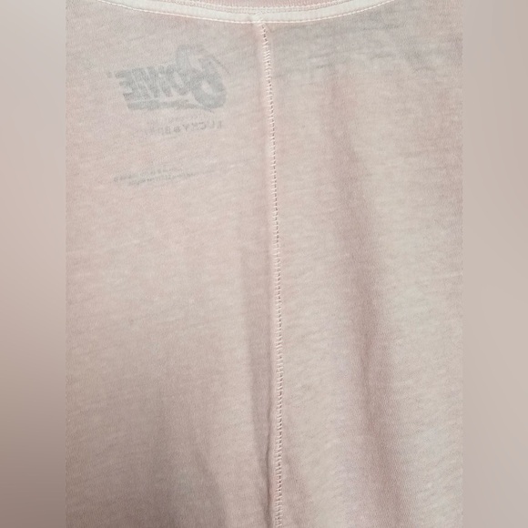 Lucky Brand David Bowie Pink Boyfriend Fit Concert Tee Women Size S - Picture 7 of 7